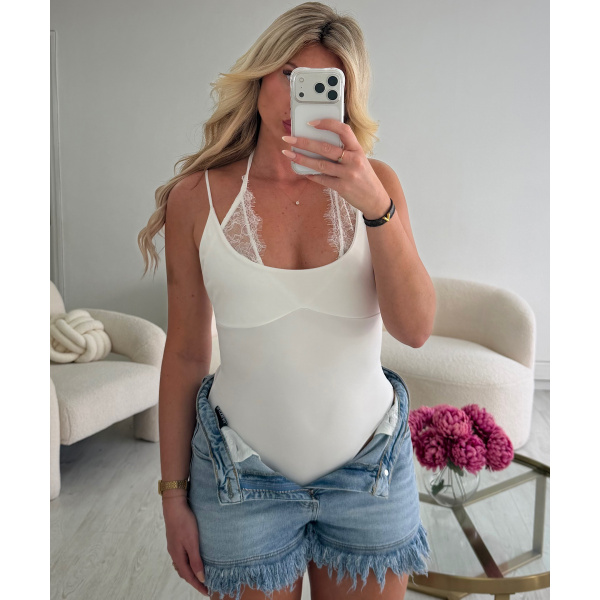 Body dentelle blanc - DRESS DESIREE
