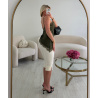Couture cream capri