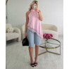 Blue denim Bermuda shorts - DRESS DESIREE