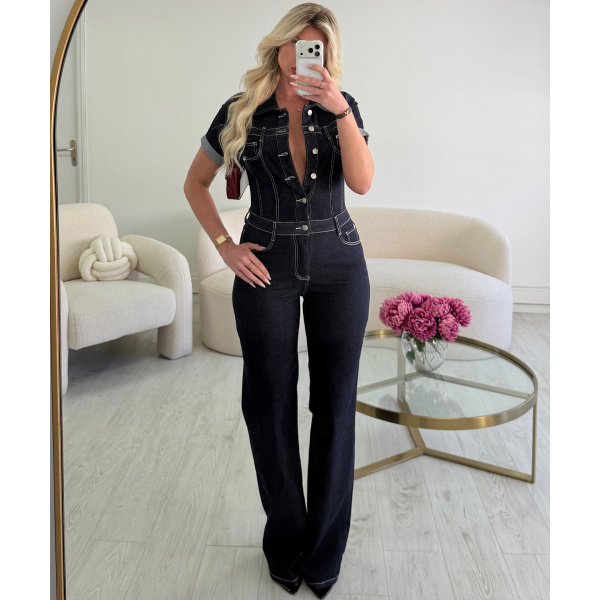 Combipantalon jeans extra long brut - DRESS DESIREE