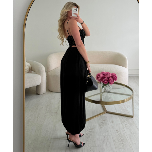 Pantalon ballon noir - DRESS DESIREE