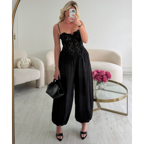 Black balloon trousers - DRESS DESIREE