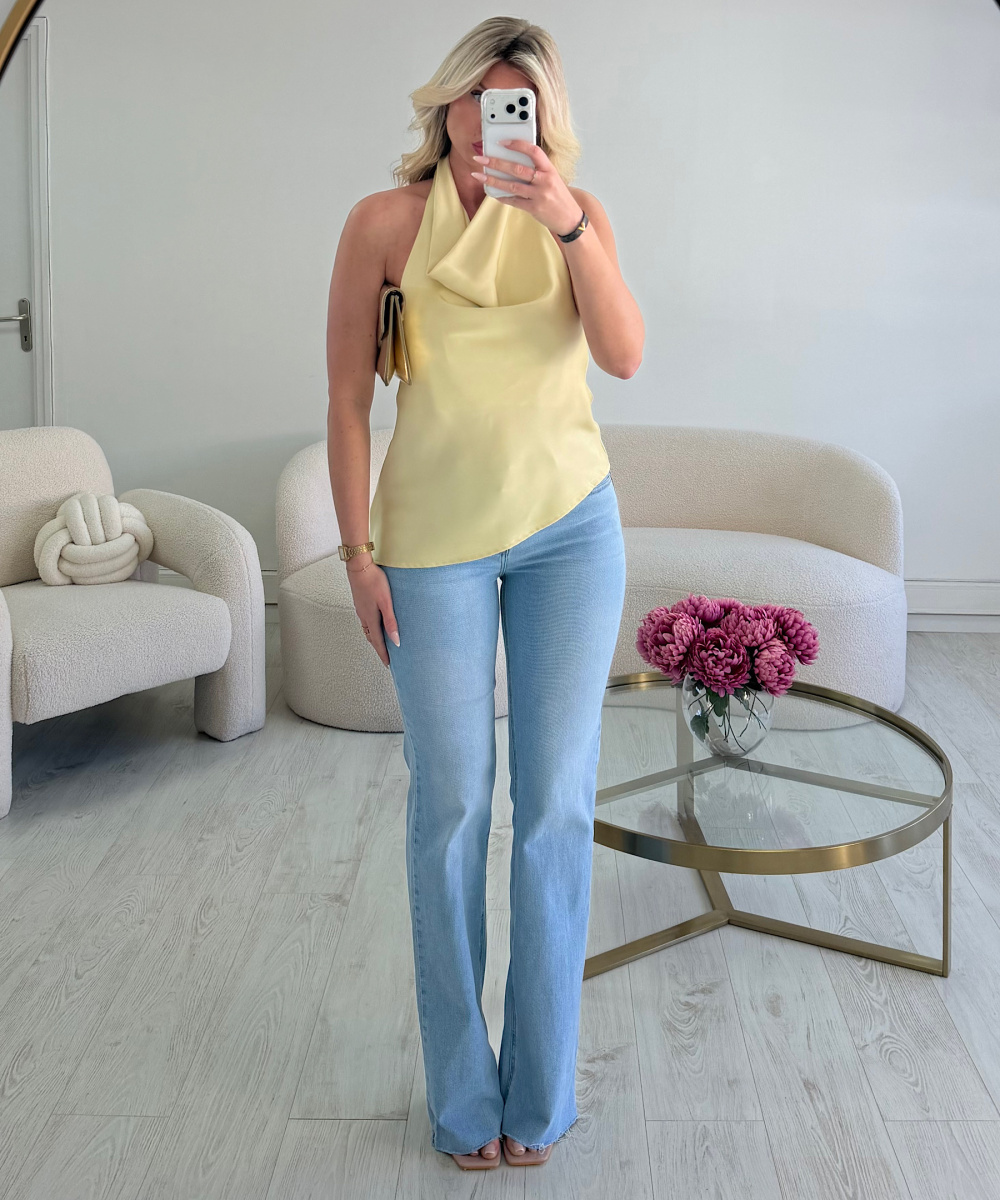 Jeans extra long bleu clair - DRESS DESIREE