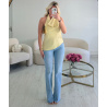 Jeans extra long bleu clair - DRESS DESIREE