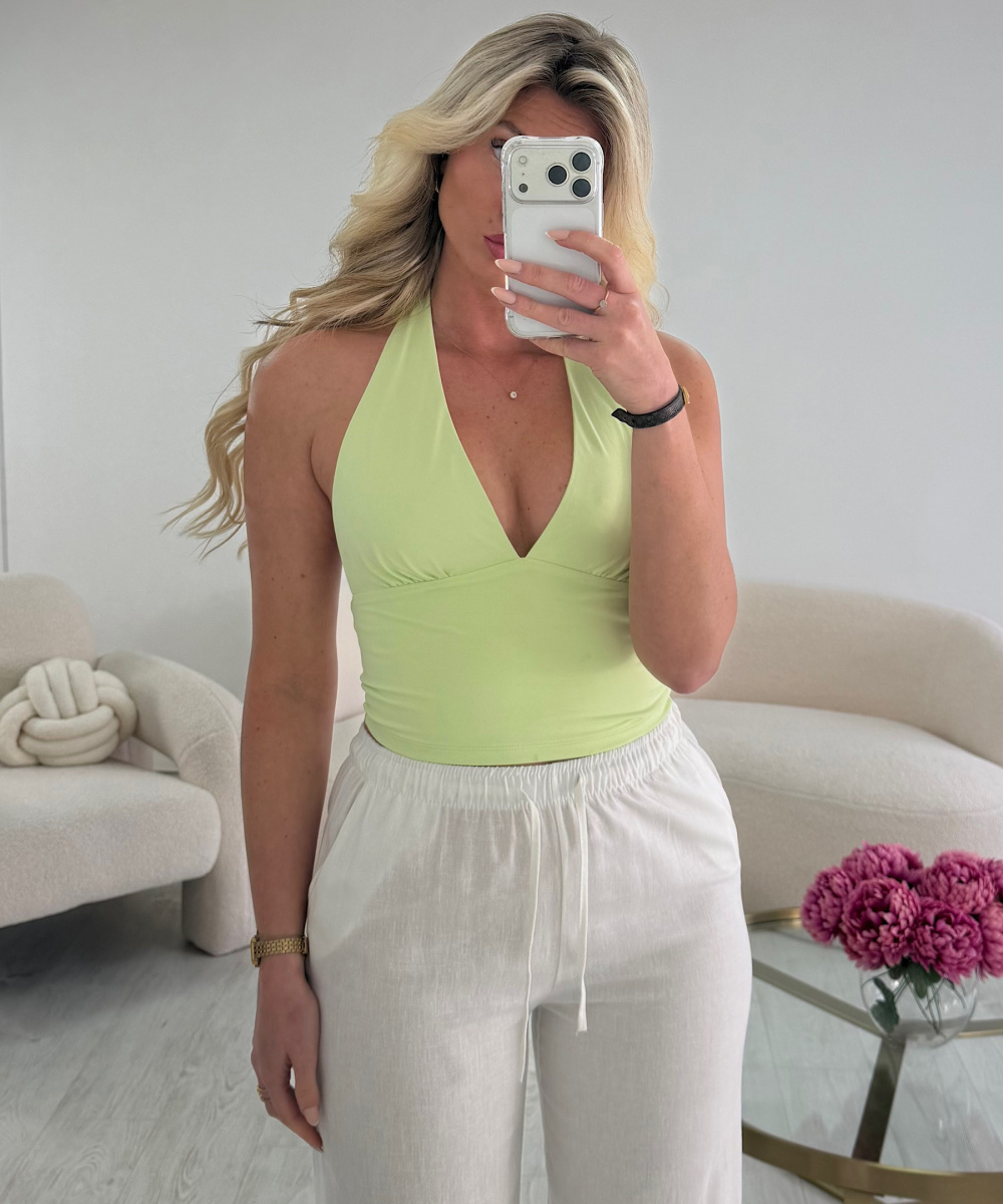 Top pretty vert sauge- DRESS DESIREE