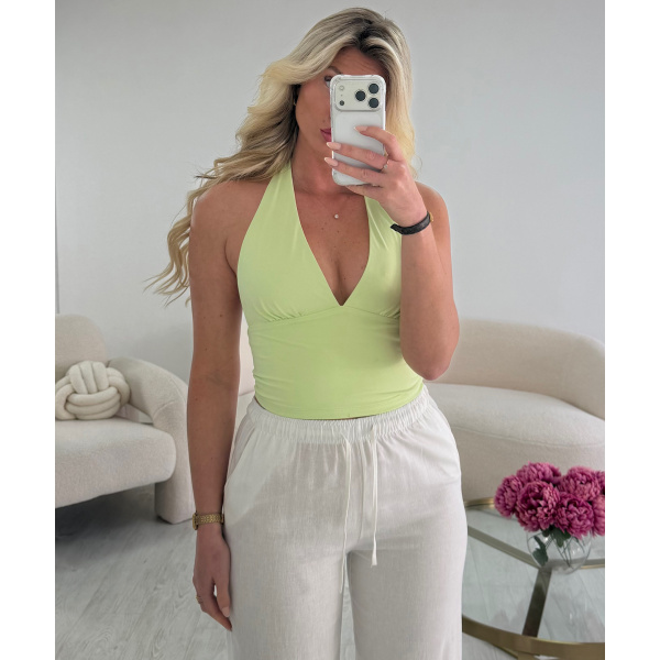 Top pretty vert sauge- DRESS DESIREE