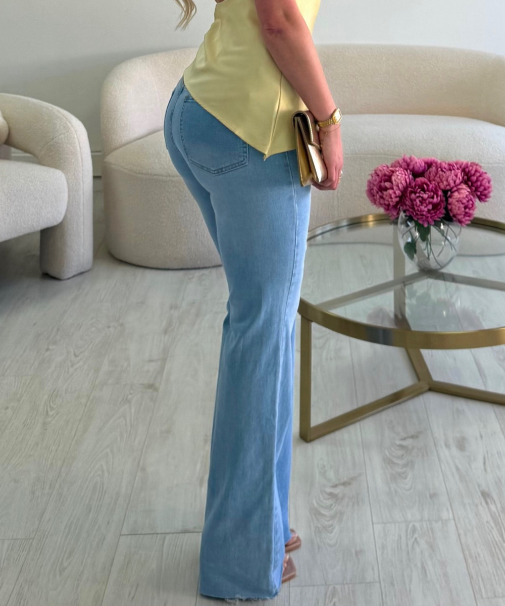 Jeans Tall bleu clair