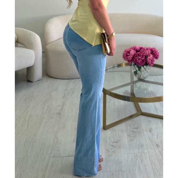 Jeans extra long bleu clair - DRESS DESIREE