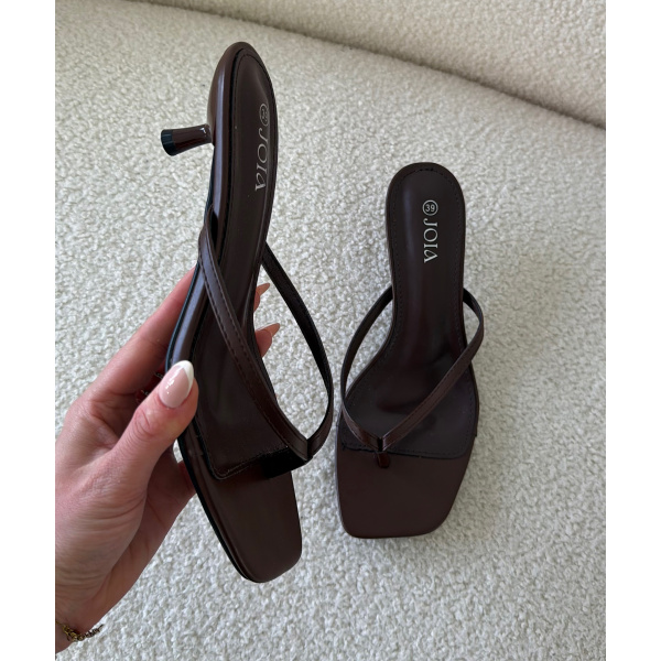 Sandales talons choco DRESS DESIREE