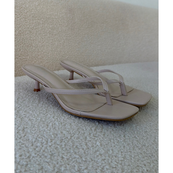 Sandales talons beige DRESS DESIREE