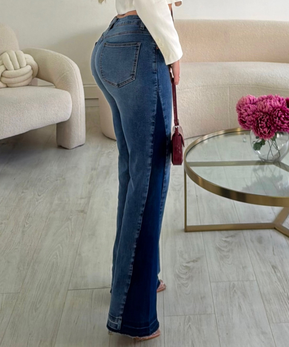 Two-tone Tall jeans