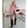 Leopard print denim skirt shorts - DRESS DESIREE