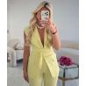 Pantalon couture taille citron DRESS DESIREE
