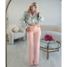 Extra long pink jeans - DRESS DESIREE