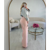 Extra long pink jeans - DRESS DESIREE