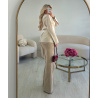 Extra long taupe jeans - DRESS DESIREE