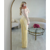 Extra extra long yellow jeans - DRESS DESIREE