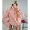Veste simili col montant rose pastel - DRESS DESIREE