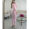 Combinaison zip gaine rose bonbon - DRESS DESIREE