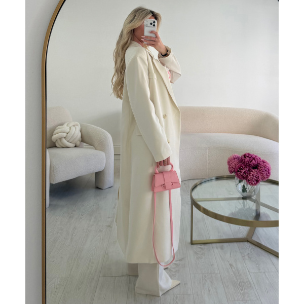 Blazer long creamy - DRESS DESIREE