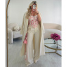 Blazer long creamy - DRESS DESIREE