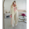 Blazer long creamy - DRESS DESIREE