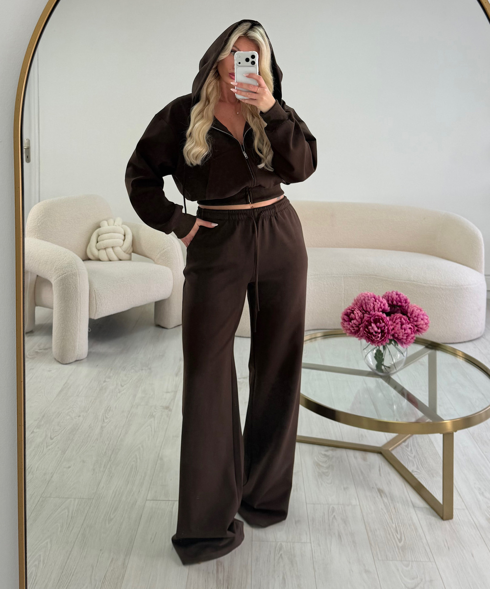 Veste jogging choco