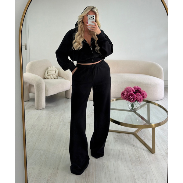 Jogging loose extra extra long noir - DRESS DESIREE