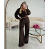 Jogging loose extra extra long choco - DRESS DESIREE