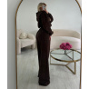 Jogging loose extra extra long choco - DRESS DESIREE