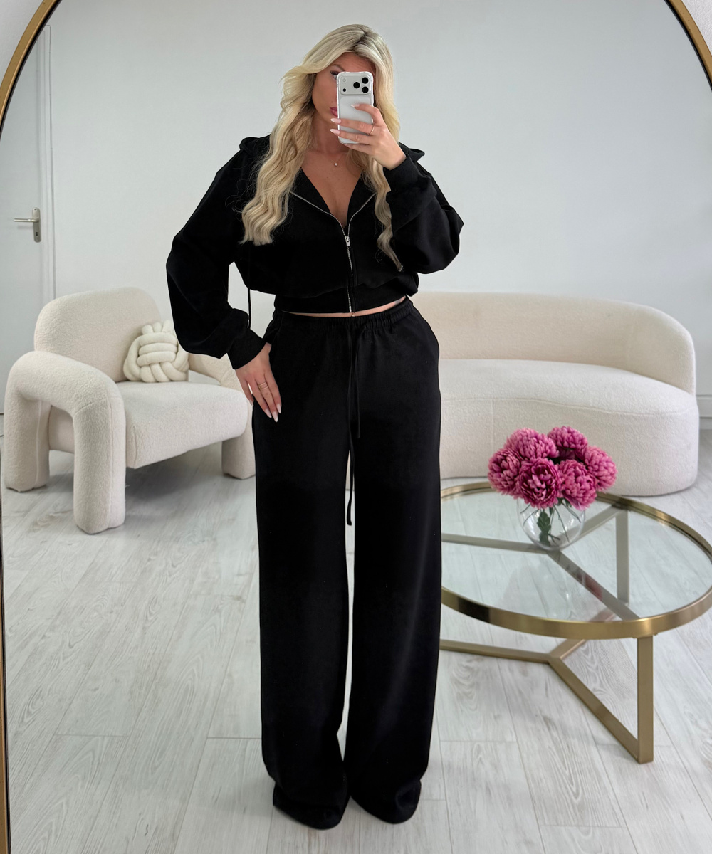 Veste jogging noire