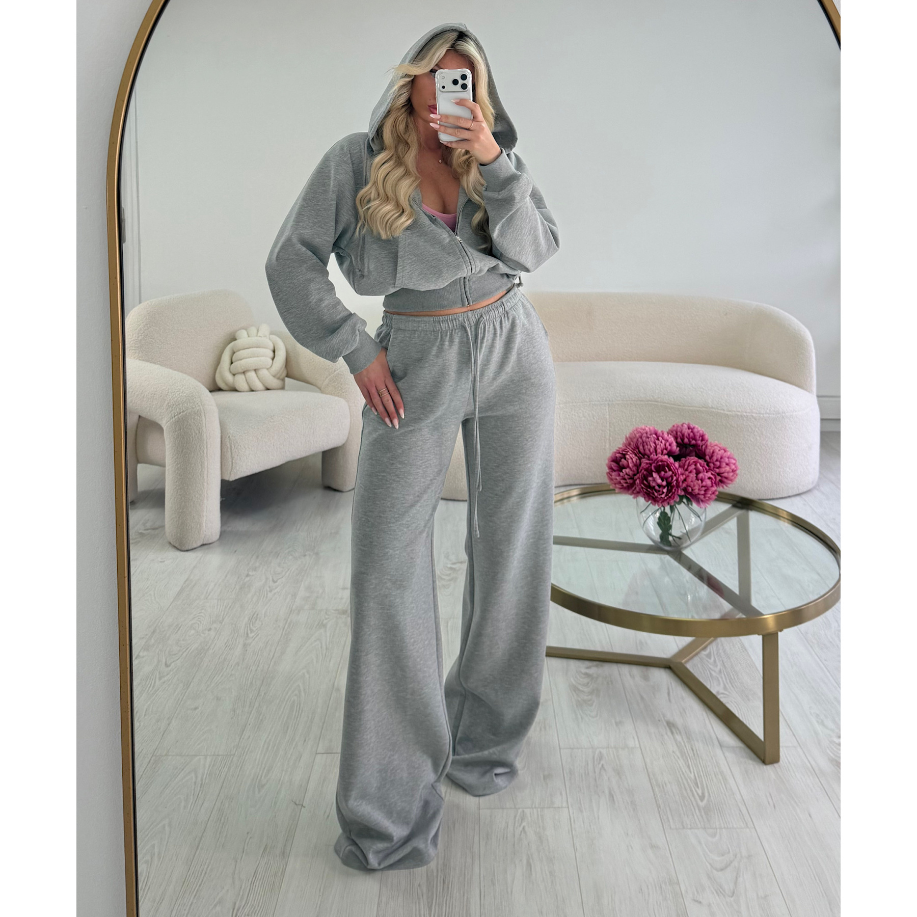 Jogging loose extra extra long gris - DRESS DESIREE