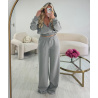 Jogging loose extra extra long gris - DRESS DESIREE