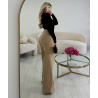 Jeans extra long mocca - DRESS DESIREE