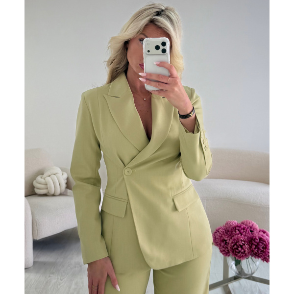 Blazer cintré épais avocado - DRESS DESIREE