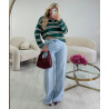 Extra-long light blue baggy jeans - DRESS DESIREE