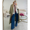 Blazer long tilleul - DRESS DESIREE