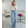 Jeans extra long bleu clair - DRESS DESIREE