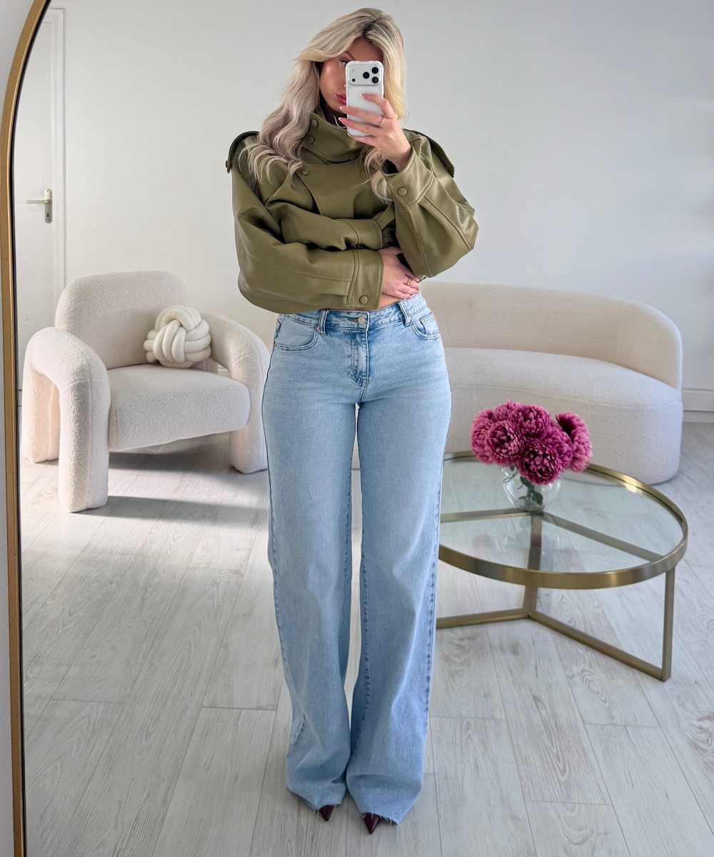 Extra long blue jeans - DRESS DESIREE