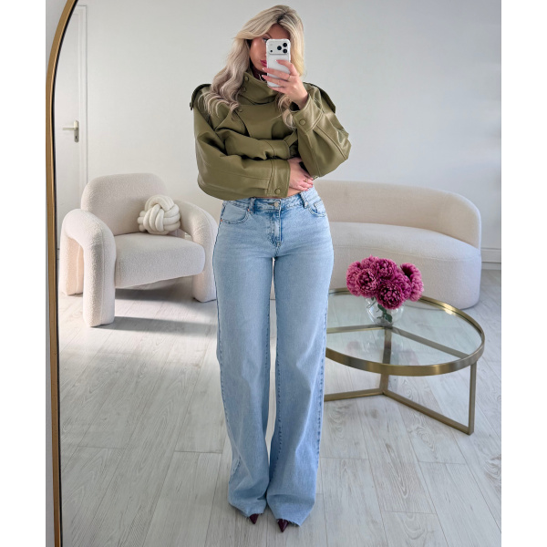 Jeans extra long bleu clair - DRESS DESIREE