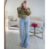 Extra long blue jeans - DRESS DESIREE