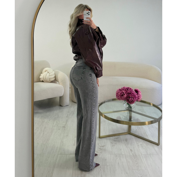 Jeans extra long gris - DRESS DESIREE