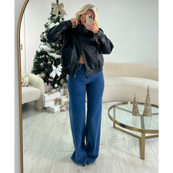 Jeans extra extra long bleu foncé- DRESS DESIREE