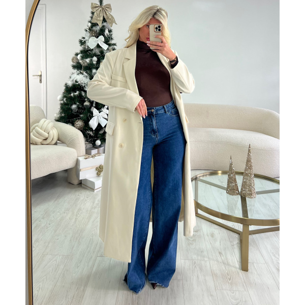 Jeans extra extra long bleu foncé- DRESS DESIREE