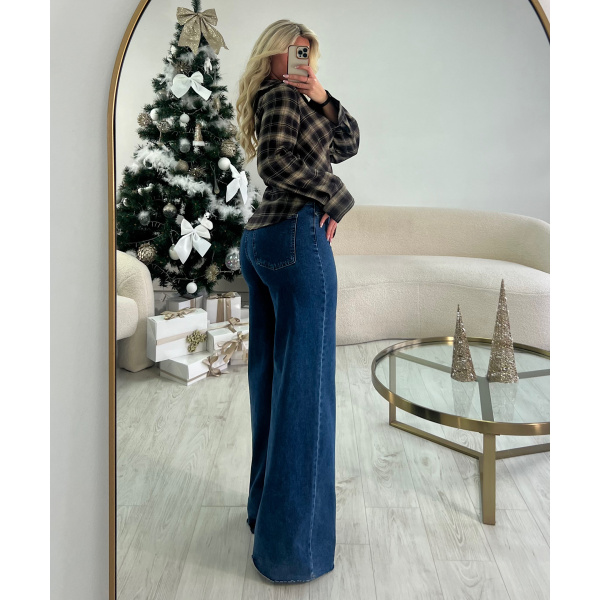Jeans extra extra long bleu foncé- DRESS DESIREE