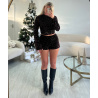 Ensemble short sequins choco - DRESS DESIREE