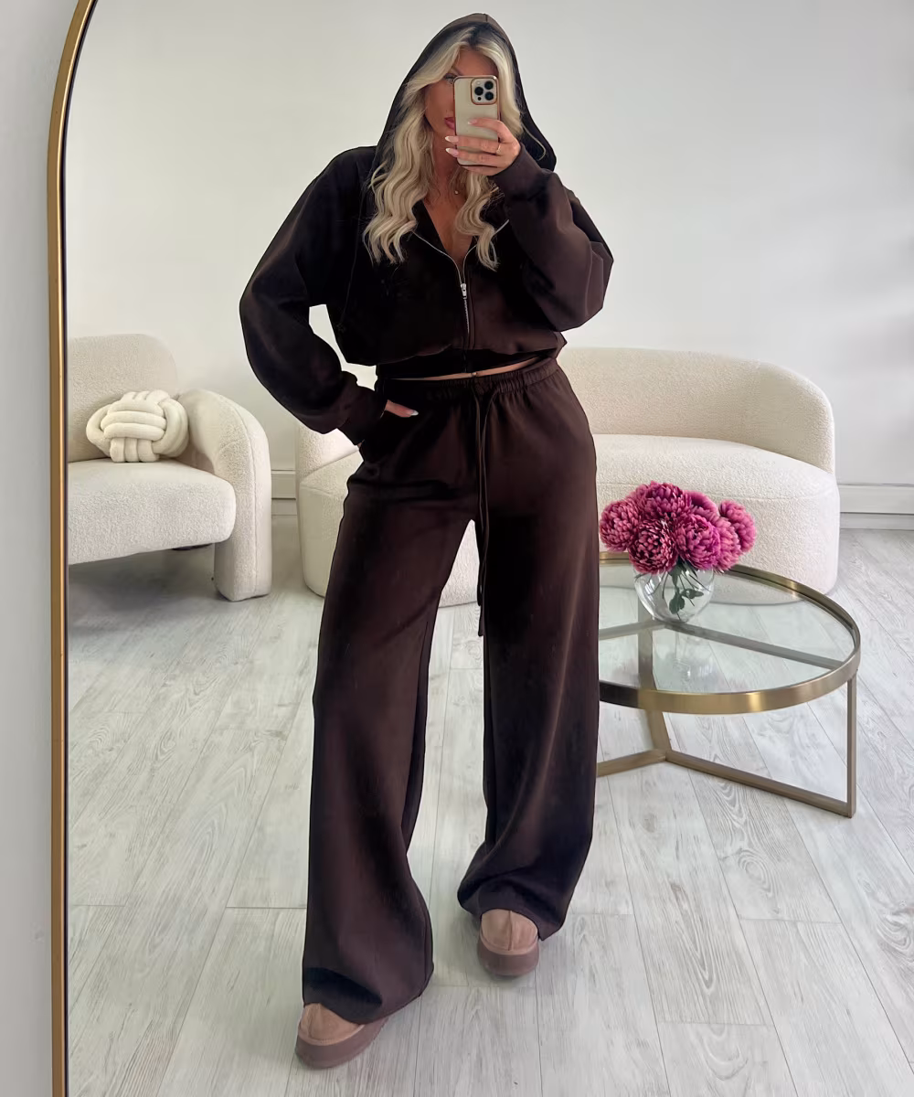 Jogging loose tall choco