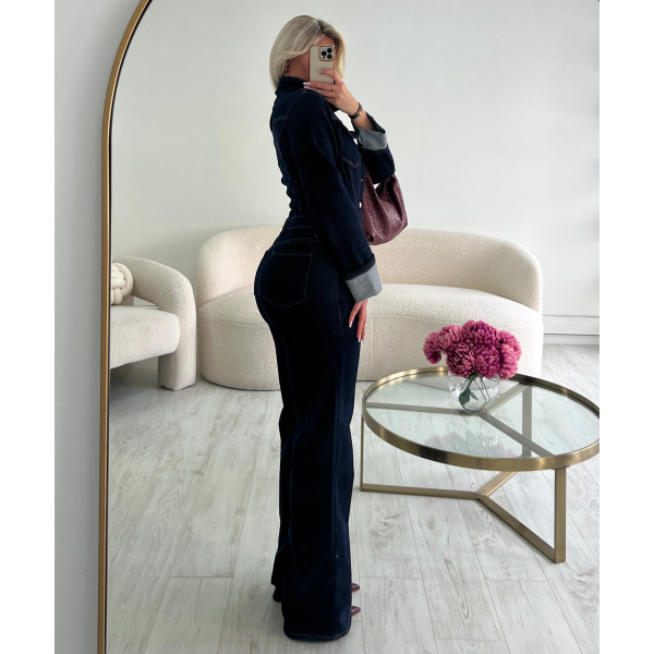 Combipantalon jeans brut ourlets inclusive - DRESS DESIREE
