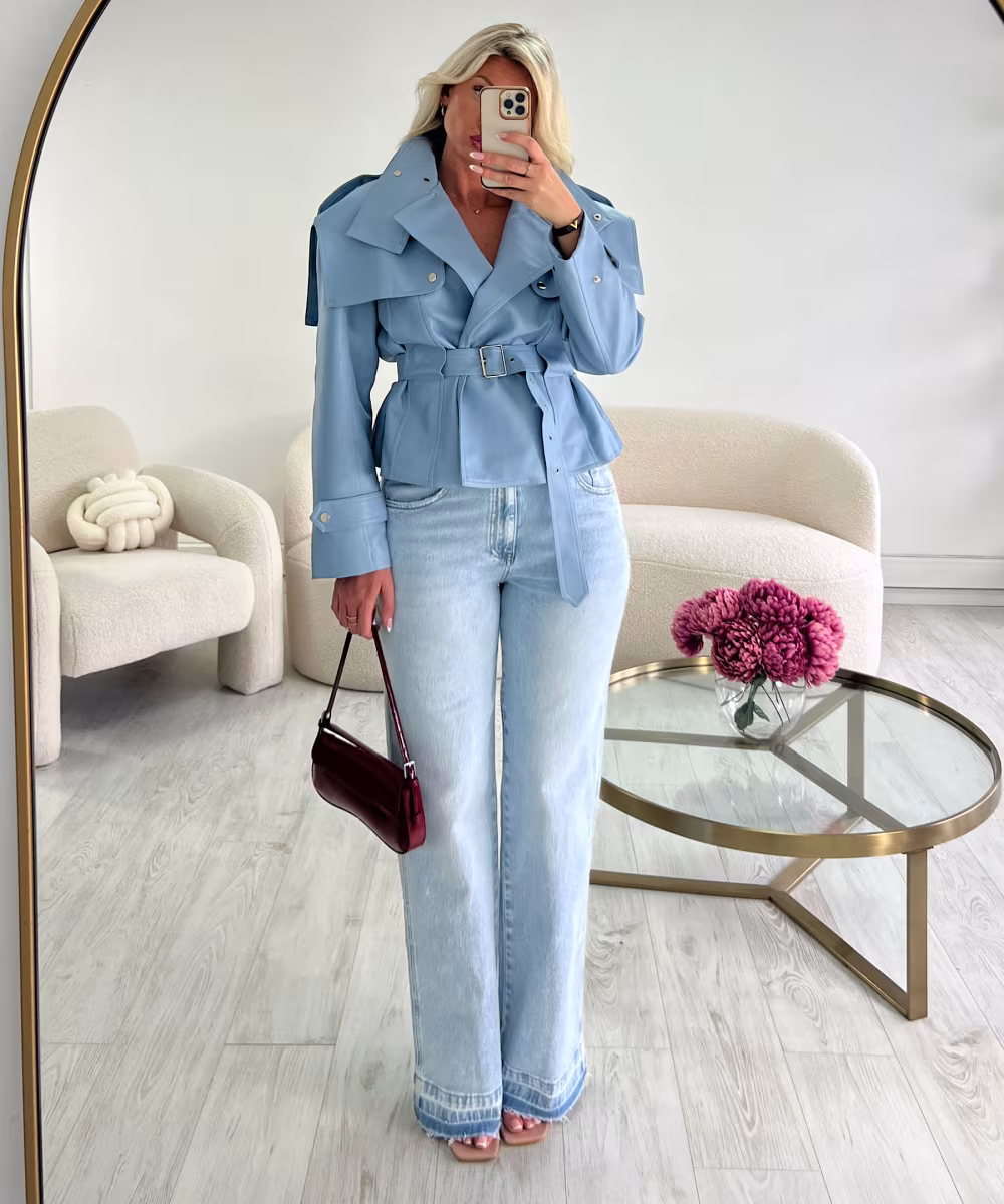 Jeans extra long dégradé bleu - DRESS DESIREE