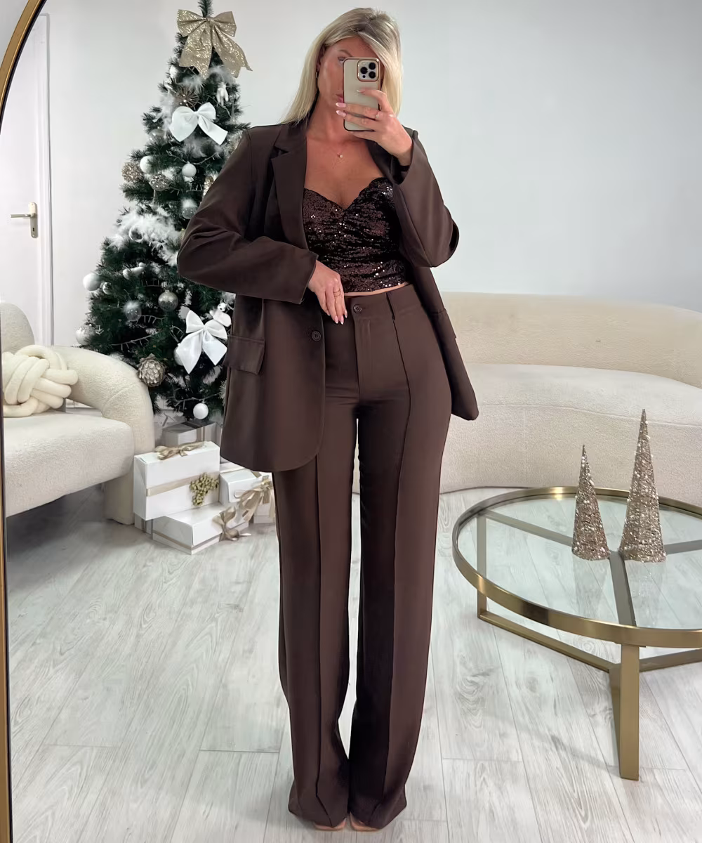 Pantalon couture taille haute - DRESS DESIREE